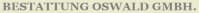 Bestattung Oswald GmbH Logo