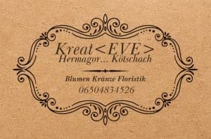 Blumen Kreat>EVE< Logo
