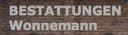 Bestattungen Wonnemann Logo