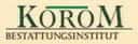 Bestattungsinstitut Korom Logo