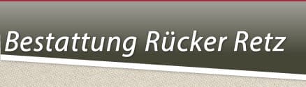 Bestattung Rücker Retz Logo