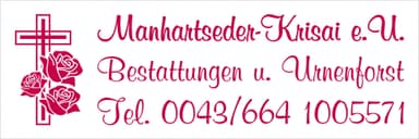 Bestattung Manhartseder-Krisai e.U. Logo